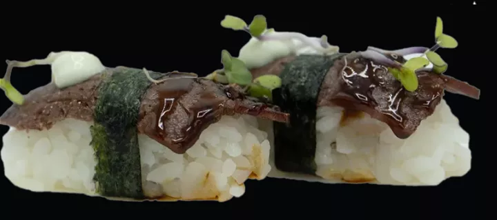 Glutenvrij: Beef Nigiri